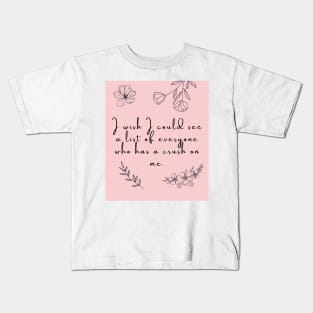 Copy of The Feminine Urge to Be Nice Quote Kids T-Shirt